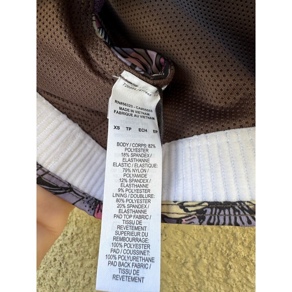 Nike Floral Dri Fit Sports Bra Extra Small - Picture 10 of 10